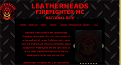 Desktop Screenshot of leatherheadsmc.com